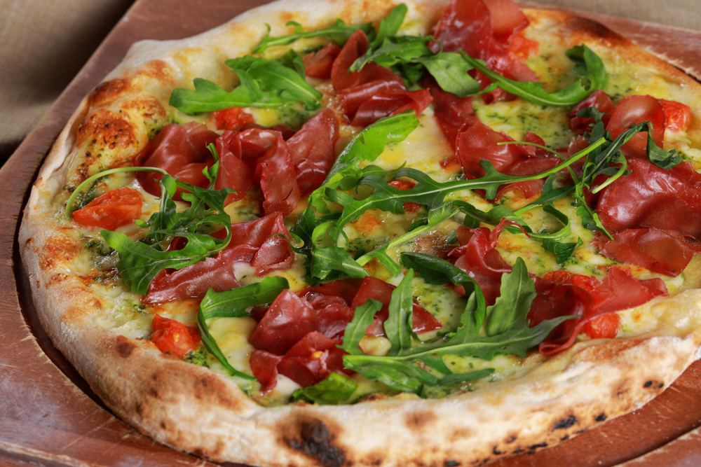 Pizza bresaola
