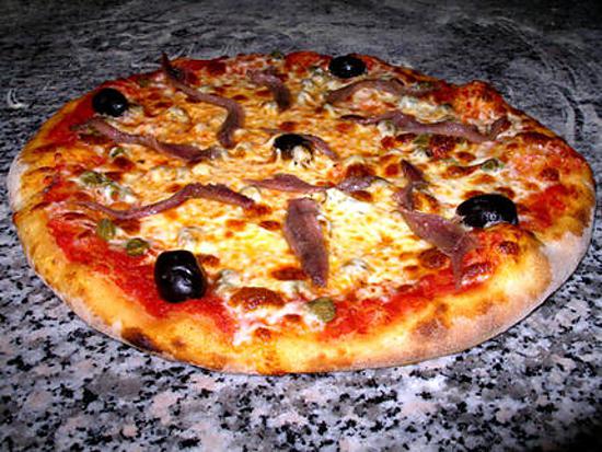 Pizza aux anchois